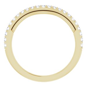 Accented Vintage-Inspired Engagement Ring or Band