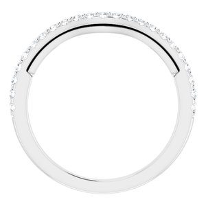 Accented Vintage-Inspired Engagement Ring or Band