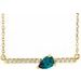 Accented Bar Necklace or Center