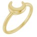 Crescent Moon Ring
