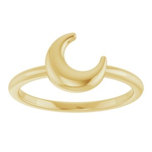Crescent Moon Ring