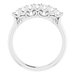 Seven-Stone Sculptural Anniversary Band