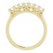 Seven-Stone Sculptural Anniversary Band