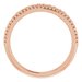 Stackable Beaded Heart Ring