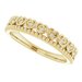 Stackable Beaded Heart Ring