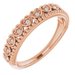 Stackable Beaded Heart Ring