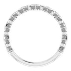 Accented Stackable Ring