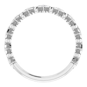 Accented Stackable Ring