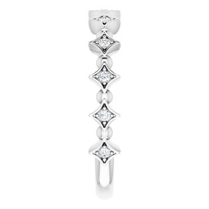 Accented Stackable Ring