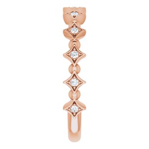 Accented Stackable Ring
