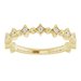 Accented Stackable Ring