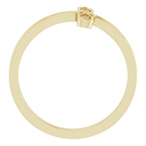 Sideways Cross Ring