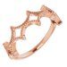 Stackable Geometric Ring