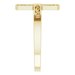 Sideways Cross Ring