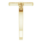 Sideways Cross Ring