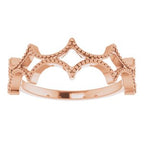 Stackable Geometric Ring