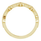 Stackable Geometric Ring