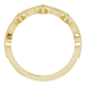 Stackable Geometric Ring