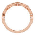 Stackable Geometric Ring