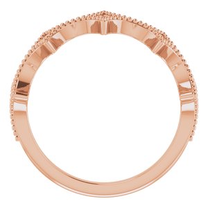 Stackable Geometric Ring