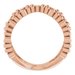 Beaded Negative Space Ring