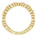 Beaded Negative Space Ring
