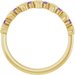 Accented Stackable Heart Ring
