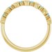 Accented Stackable Heart Ring