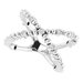 Beaded Negative Space Ring