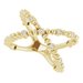 Beaded Negative Space Ring
