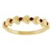 Accented Stackable Heart Ring