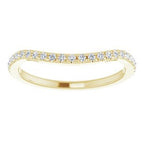 French-Set Halo-Style Engagement Ring or Band