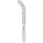 Three-Stone Halo-Style Engagement Ring or Band