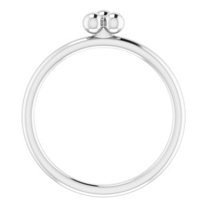 Stackable Beaded Ring