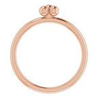 Stackable Beaded Ring