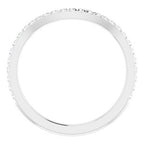 French-Set Halo-Style Engagement Ring or Band