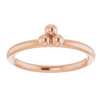 Stackable Beaded Ring