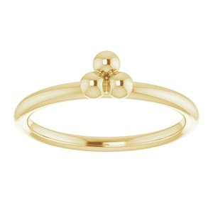 Stackable Beaded Ring