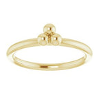 Stackable Beaded Ring