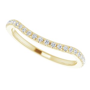 French-Set Halo-Style Engagement Ring or Band