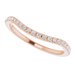 French-Set Halo-Style Engagement Ring or Band