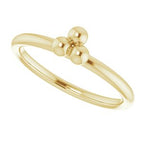 Stackable Beaded Ring
