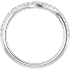 Three-Stone Halo-Style Engagement Ring or Band