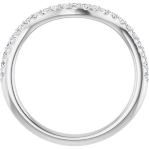 Three-Stone Halo-Style Engagement Ring or Band