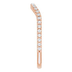 French-Set Halo-Style Engagement Ring or Band