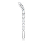 French-Set Halo-Style Engagement Ring or Band