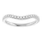Three-Stone Halo-Style Engagement Ring or Band