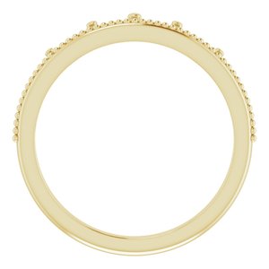 Stackable Crown Ring