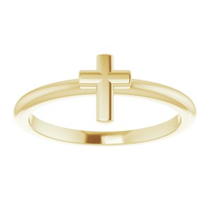 Stackable Cross Ring