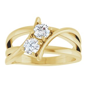 Two-Stone Ring